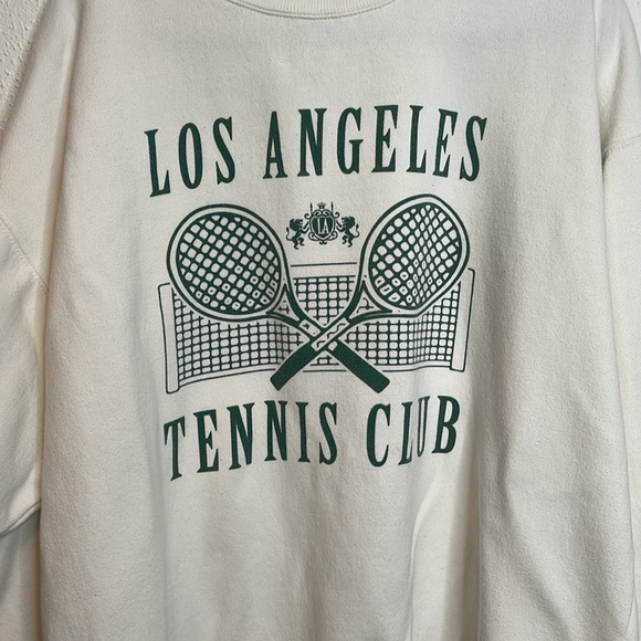 Show Me Your Miami Stanley Sweatshirt Los Angeles Tennis Club Graphic Size Large - Picture 5 of 8